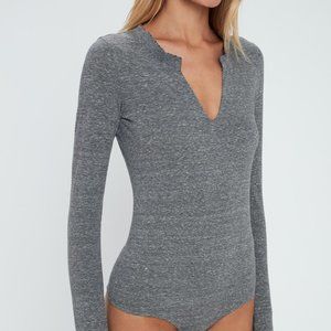 Rio Long Sleeve V-Neck Bodysuit